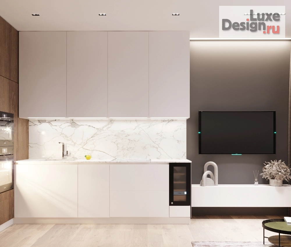 Дизайн интерьера трехкомнатной квартиры "Дизайн квартиры ЖК Болконский" (фото 6)