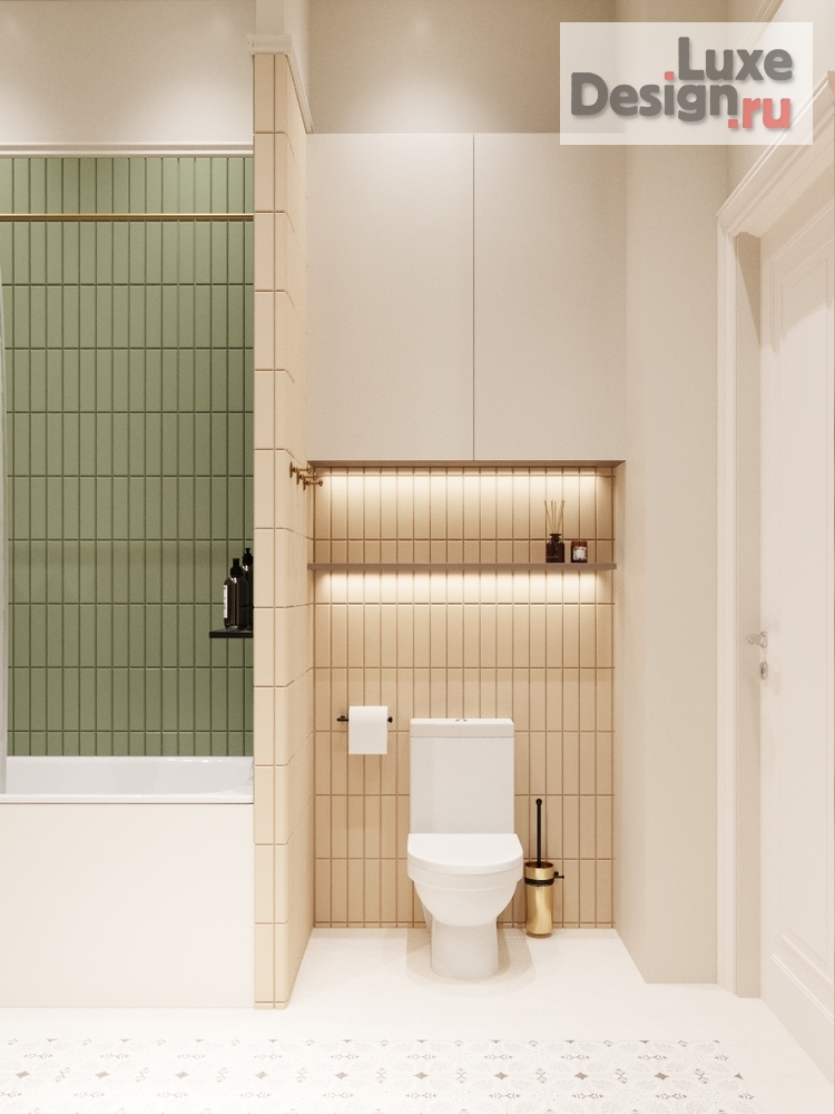 Дизайн интерьера квартиры "Дизайн квартиры, г. Санкт-Петербург" (фото 22)