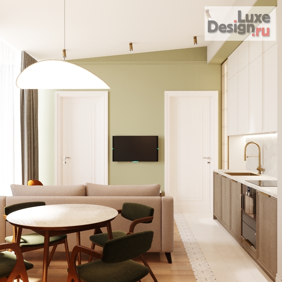 Дизайн интерьера квартиры "Дизайн квартиры, г. Санкт-Петербург" (фото 7)