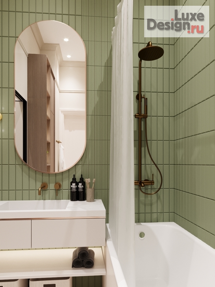 Дизайн интерьера квартиры "Дизайн квартиры, г. Санкт-Петербург" (фото 23)