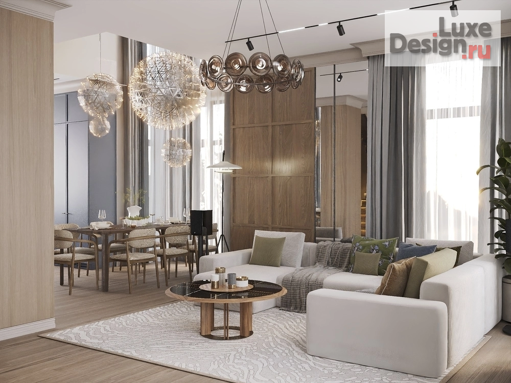 Дизайн интерьера частного дома "Жилой дом 170 м² (Санкт-Петербург)" (фото 4)