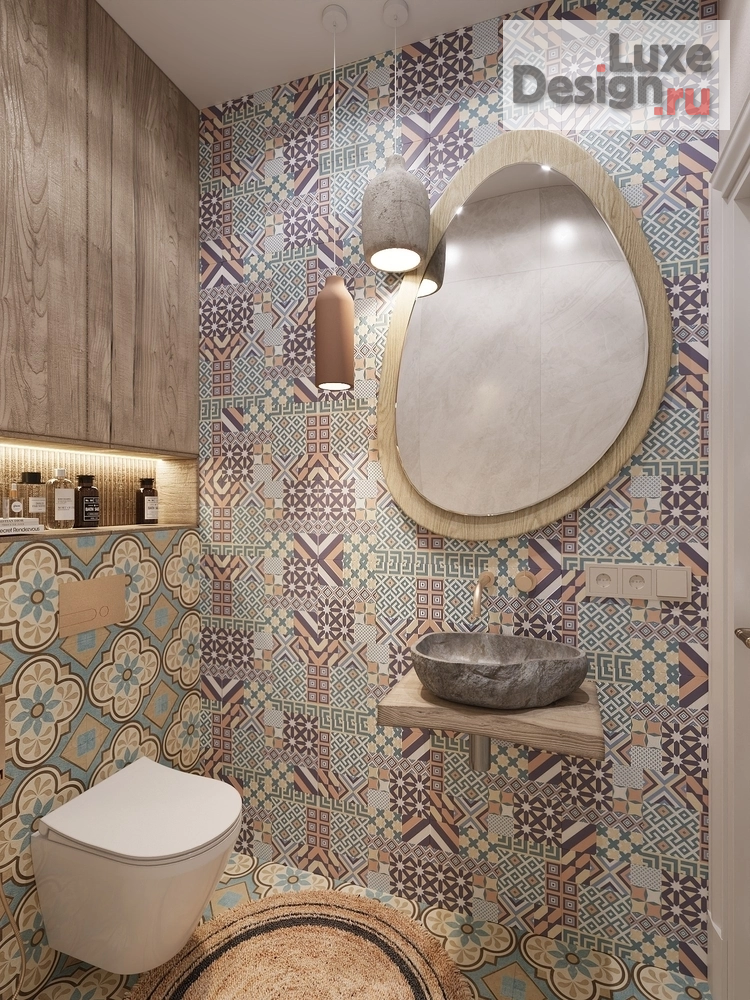 Дизайн интерьера трехкомнатной квартиры "Квартира 72 кв.м. ЖК Первый квартал" (фото 2)