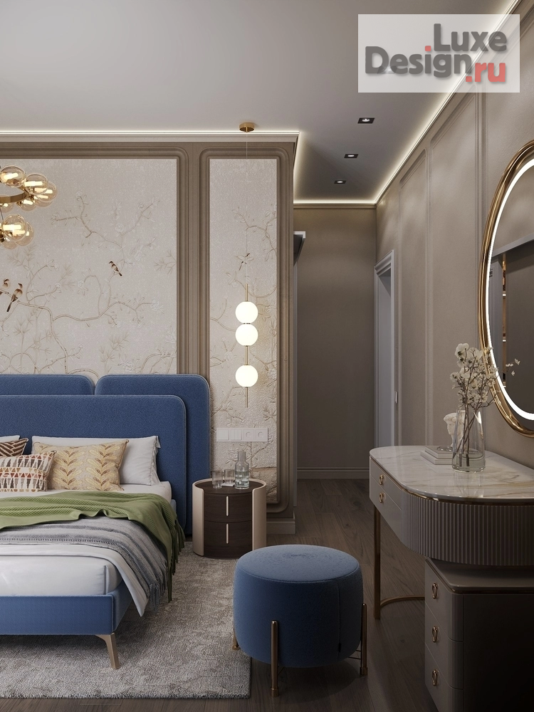 Дизайн интерьера трехкомнатной квартиры "Квартира 72 кв.м. ЖК Первый квартал" (фото 8)