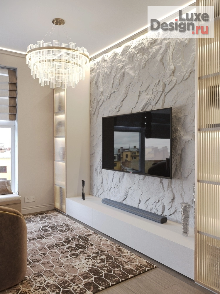 Дизайн интерьера трехкомнатной квартиры "Квартира 72 кв.м. ЖК Первый квартал" (фото 9)