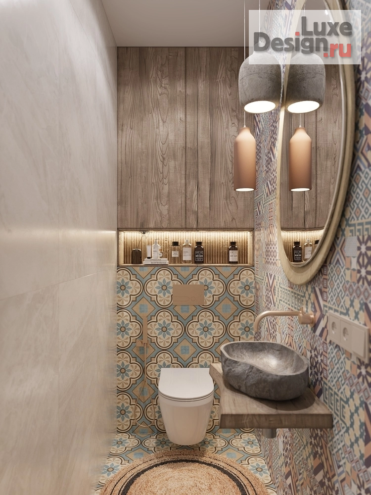 Дизайн интерьера трехкомнатной квартиры "Квартира 72 кв.м. ЖК Первый квартал" (фото 3)