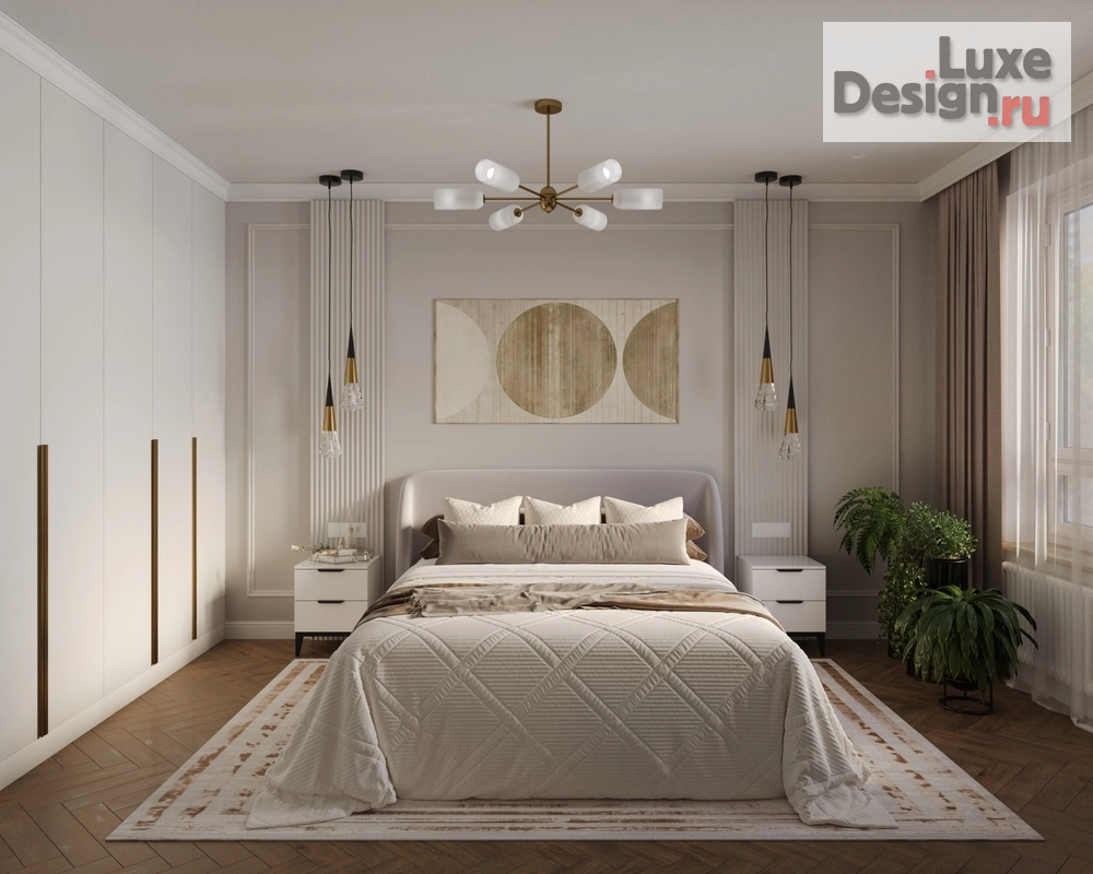 Дизайн интерьера квартиры "Легкость" (фото 1)