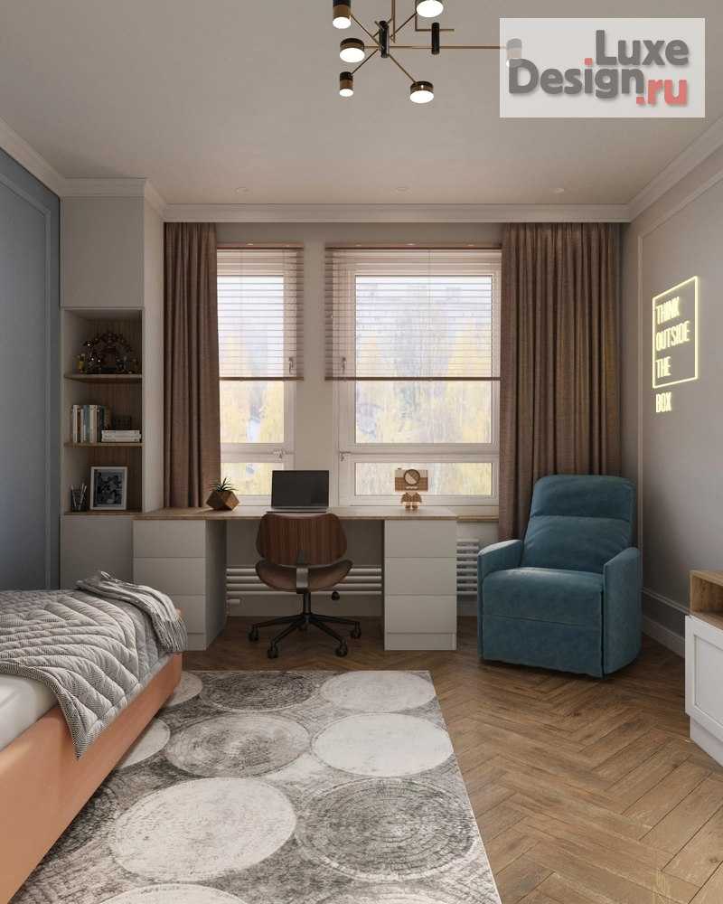 Дизайн интерьера квартиры "Легкость" (фото 9)