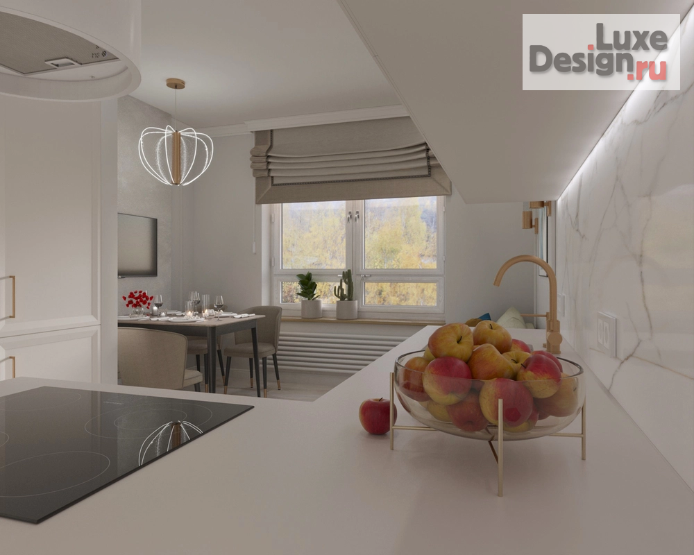 Дизайн интерьера квартиры "Легкость" (фото 7)