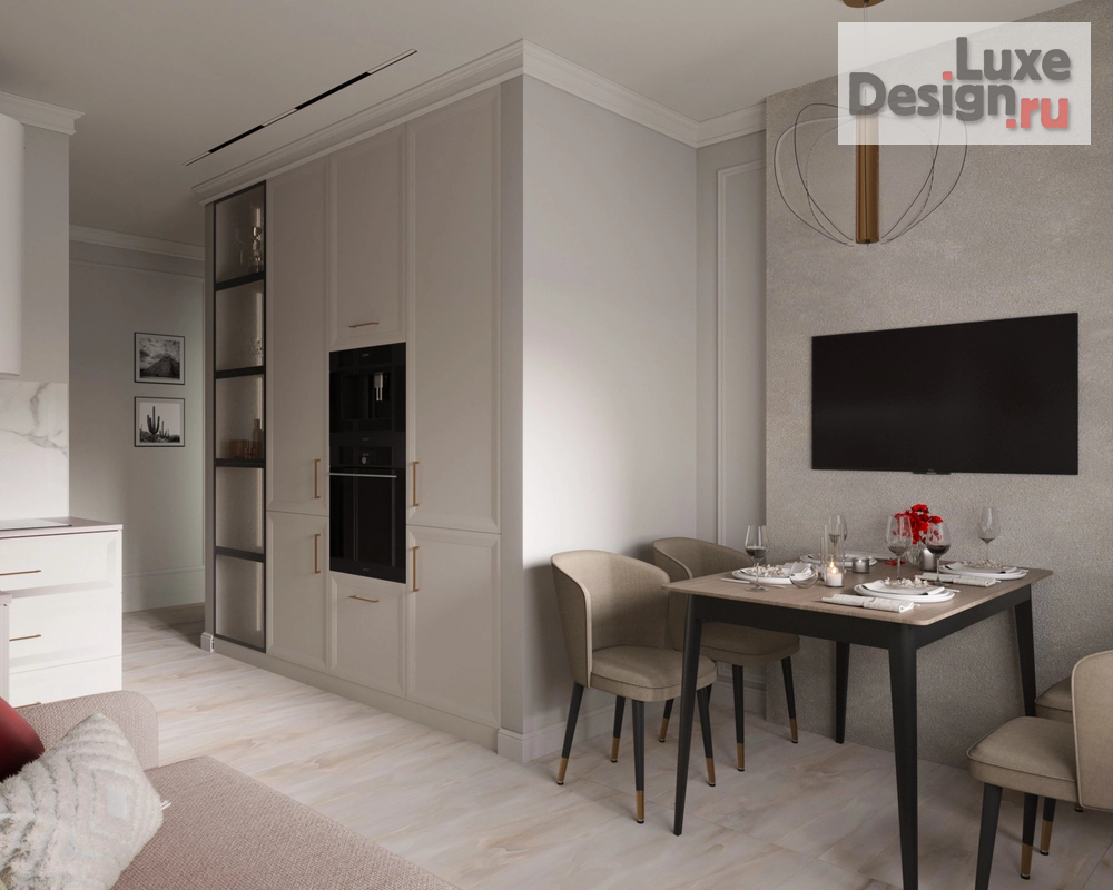 Дизайн интерьера квартиры "Легкость" (фото 6)