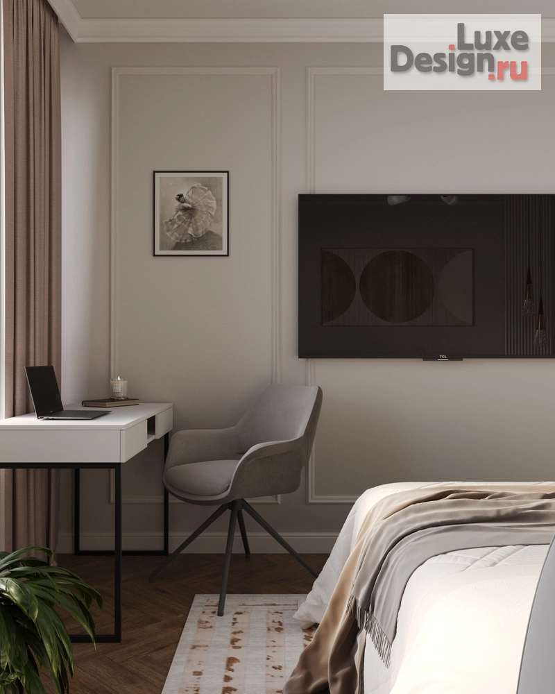 Дизайн интерьера квартиры "Легкость" (фото 4)