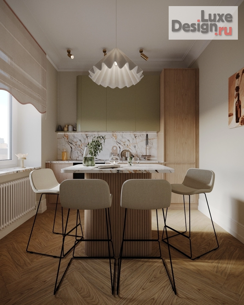 Дизайн интерьера квартиры "На рассвете" (фото 3)