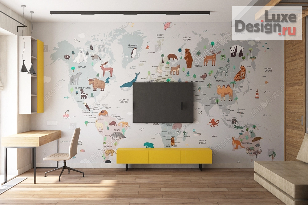 Дизайн интерьера четырехкомнатной квартиры "квартира для семьи из 4х человек с элементами джапанди" (фото 15)