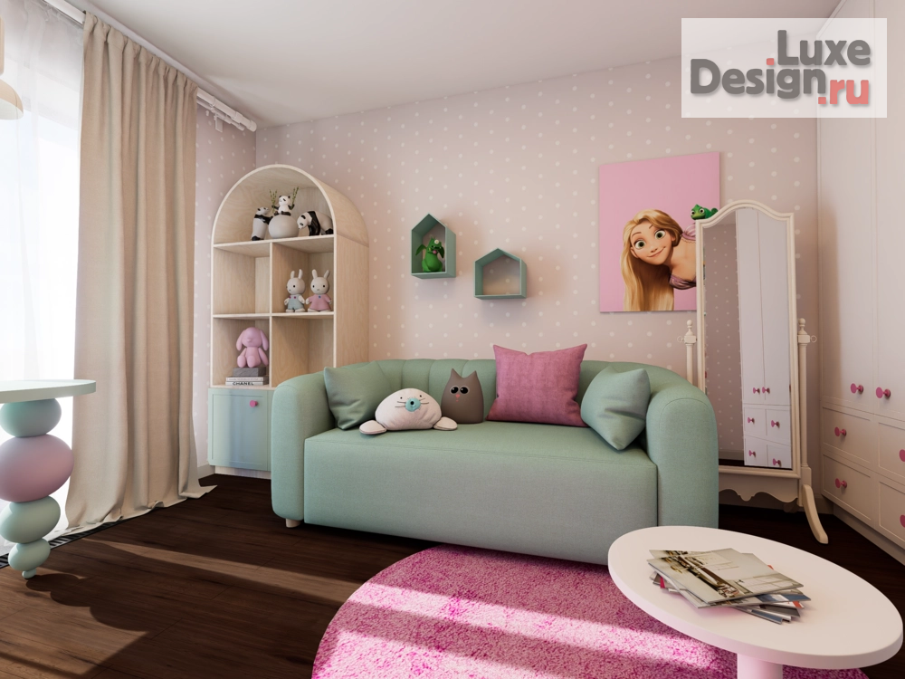 Дизайн интерьера трехкомнатной квартиры "портфолио" (фото 23)