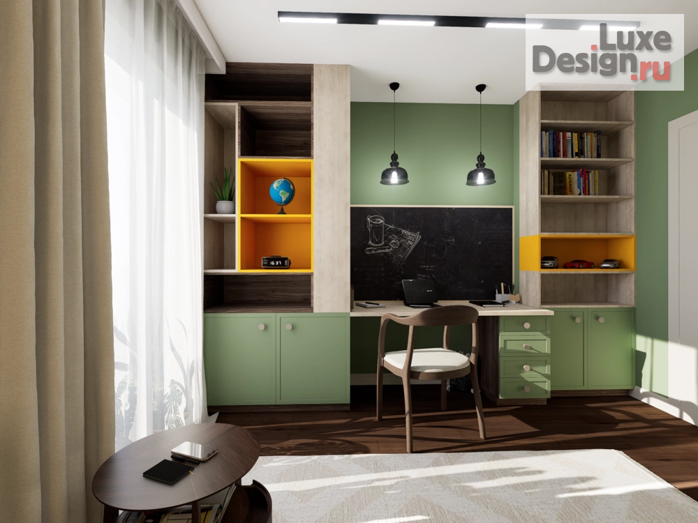 Дизайн интерьера трехкомнатной квартиры "портфолио" (фото 25)