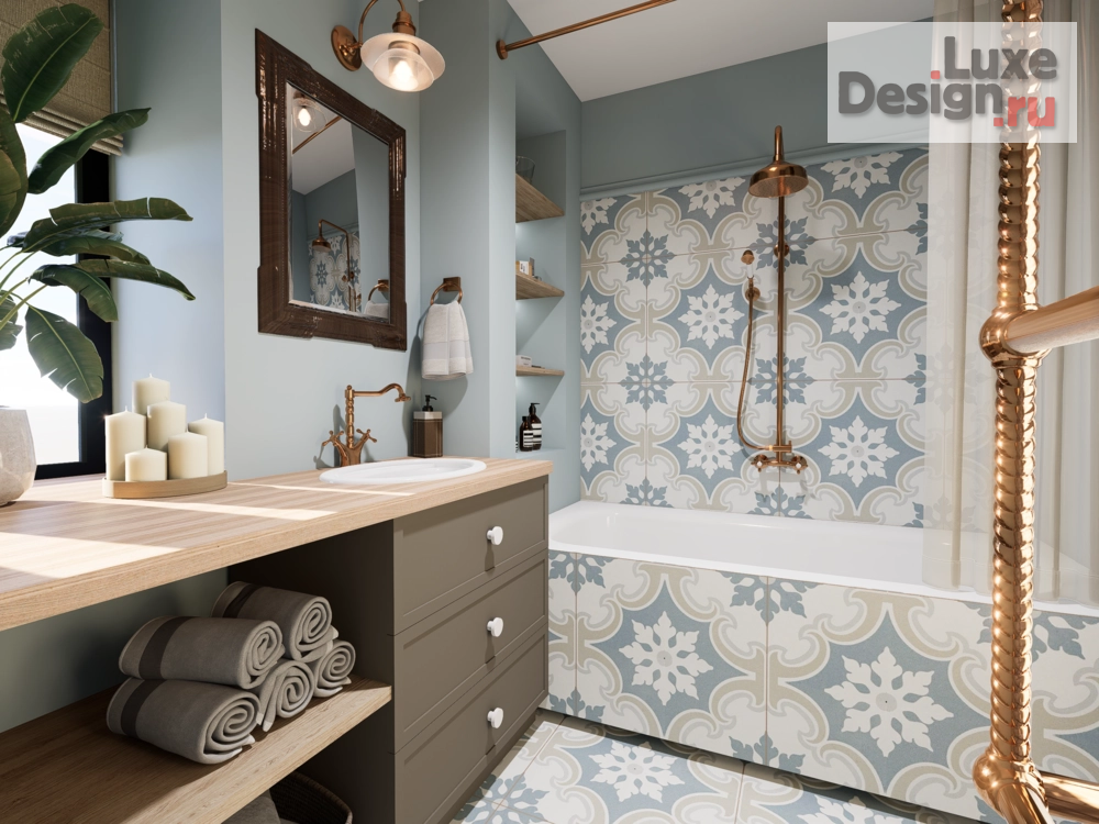 Дизайн интерьера трехкомнатной квартиры "портфолио" (фото 29)