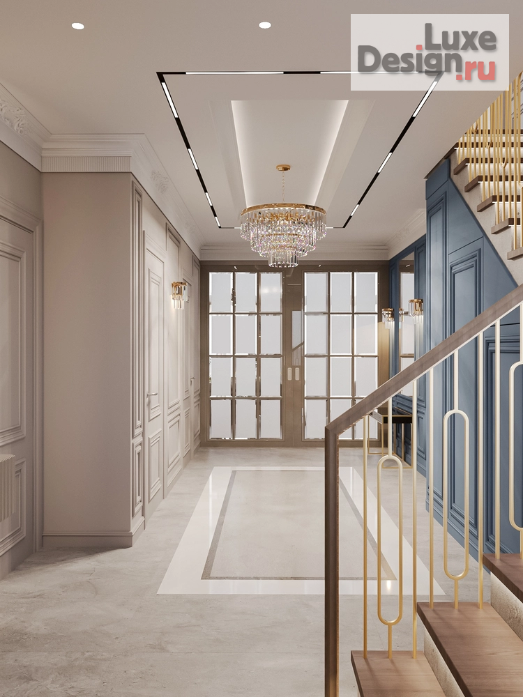 Дизайн интерьера частного дома "Двух этажный дом в Ленинградской области" (фото 27)