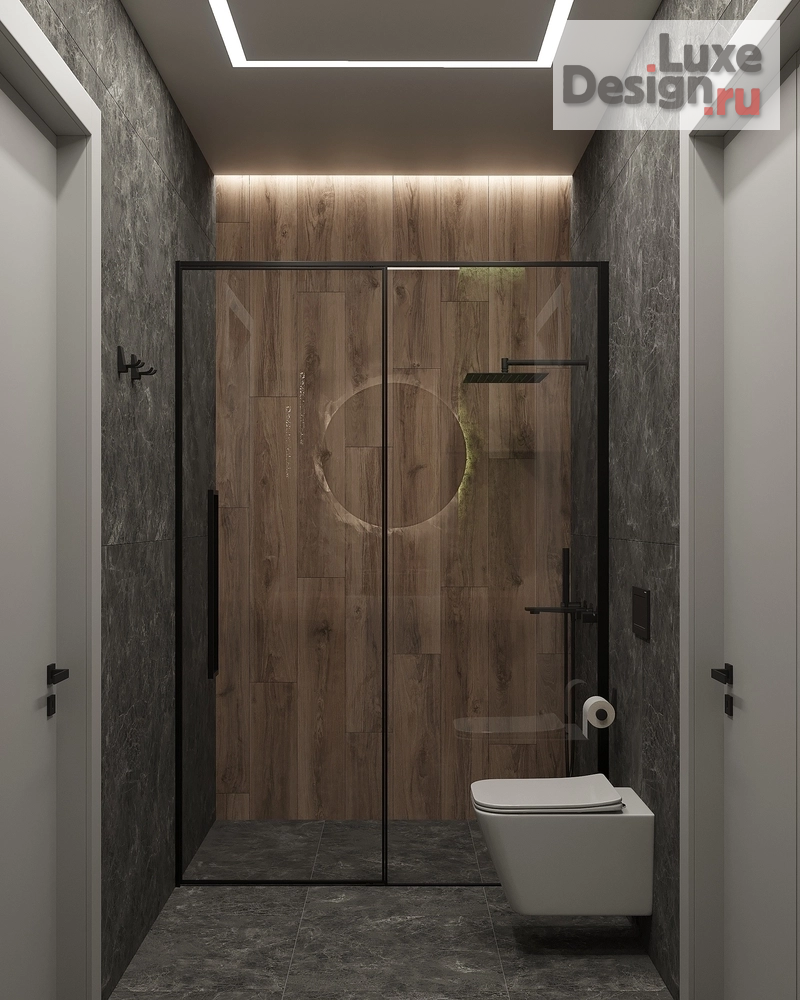 Дизайн интерьера загородного дома "Дом из бруса " (фото 8)