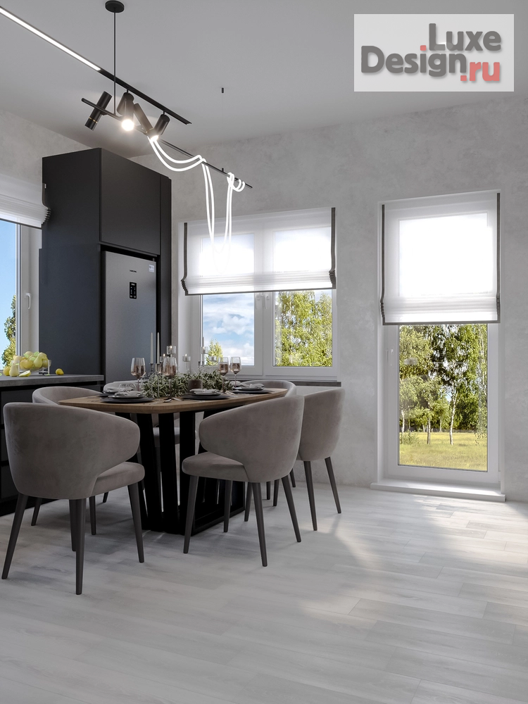 Дизайн интерьера частного дома "Дом в Приозерске" (фото 2)