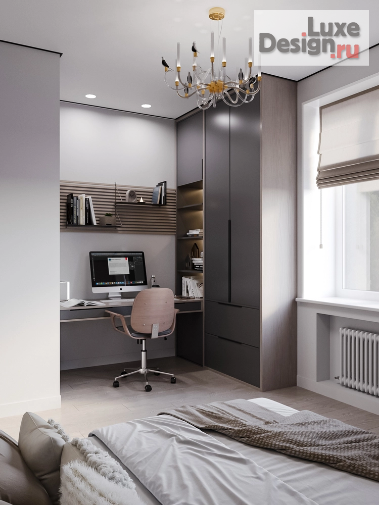 Дизайн интерьера двухкомнатной квартиры "Квартира в центре Санкт-Петербурга" (фото 15)