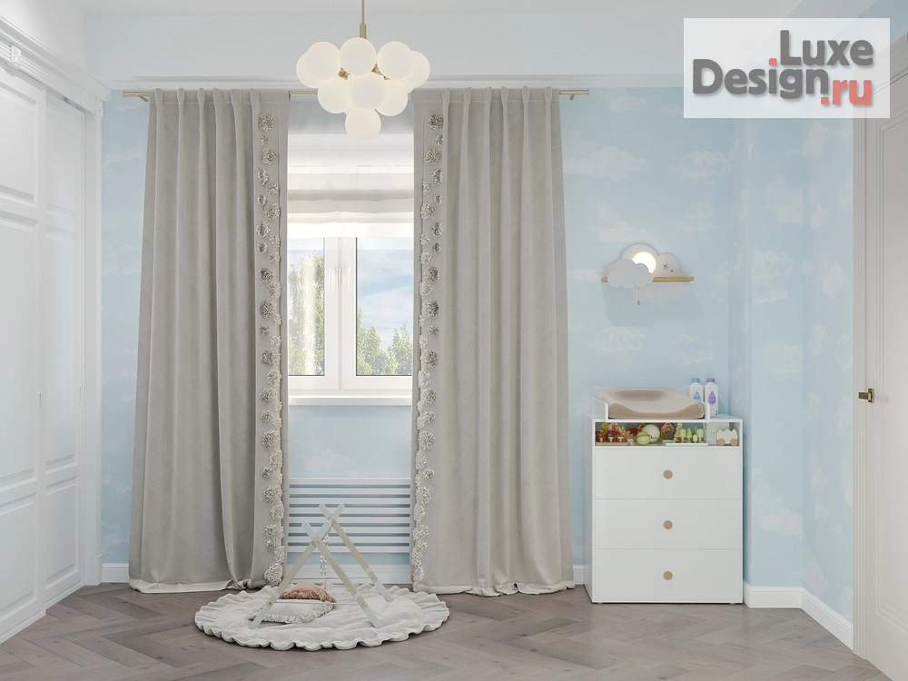 Дизайн интерьера четырехкомнатной квартиры "Квартира в Москве 118м2" (фото 26)