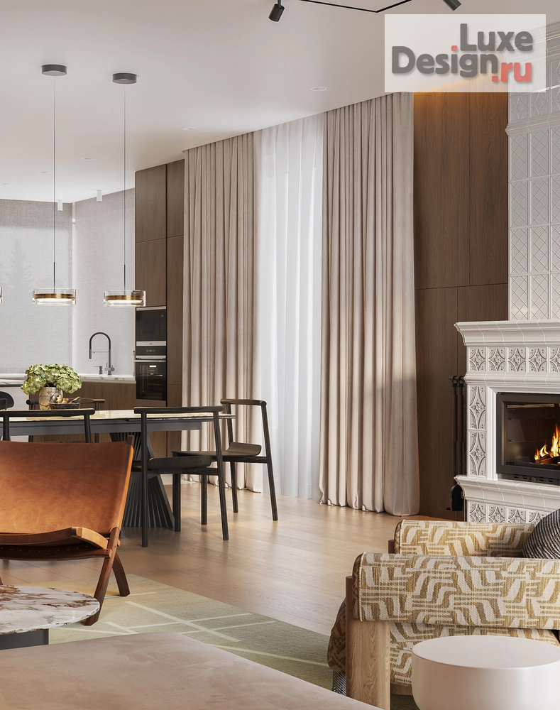 Дизайн интерьера загородного дома "Частный дом во Всеволожске" (фото 43)