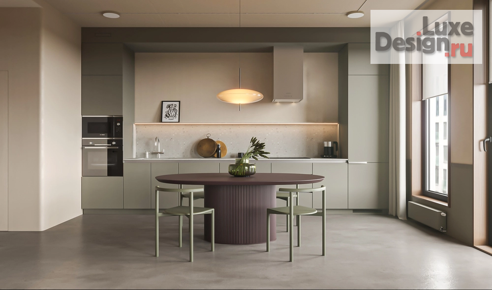 Дизайн интерьера двухкомнатной квартиры "Квартира в ЖК Мануфактура James Beck" (фото 1)