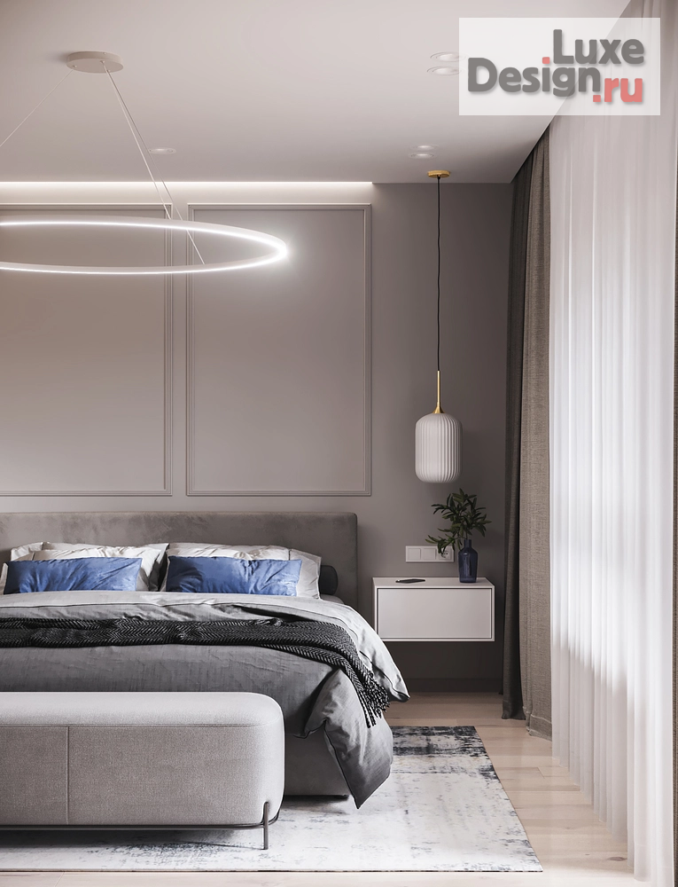 Дизайн интерьера двухкомнатной квартиры "Квартира в ЖК Принцып" (фото 2)