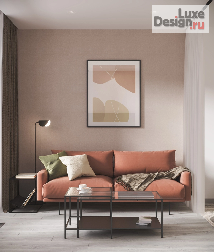 Дизайн интерьера трехкомнатной квартиры "Квартира в ЖК Новый Невский " (фото 1)