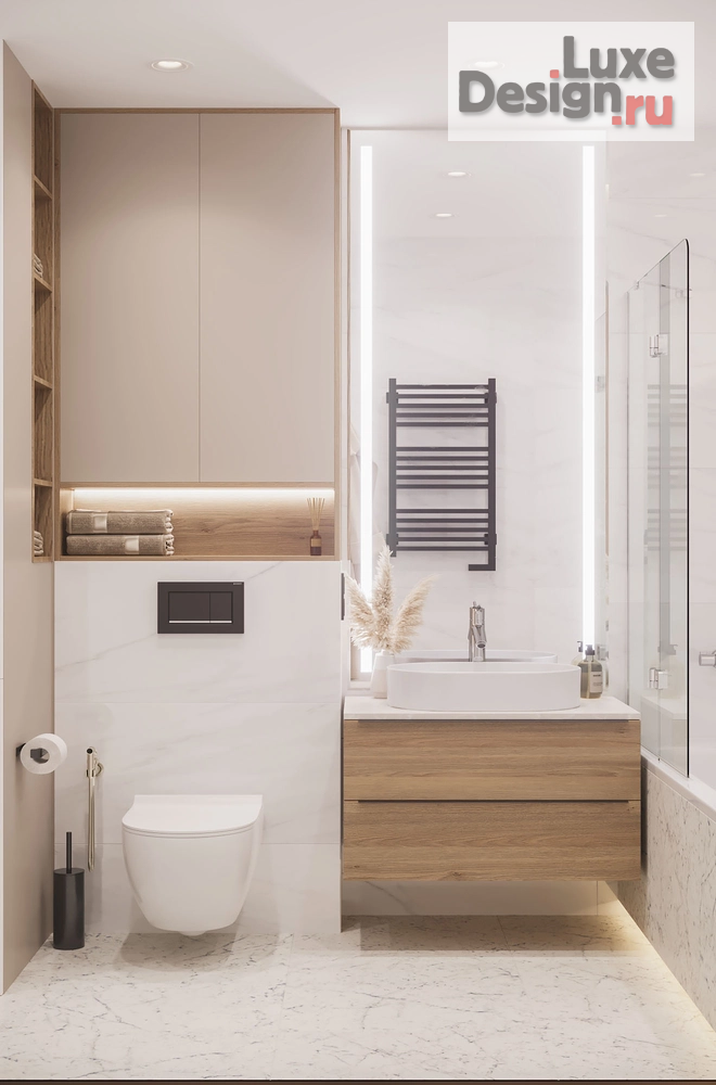 Дизайн интерьера трехкомнатной квартиры "Квартира в ЖК Магнифика" (фото 23)