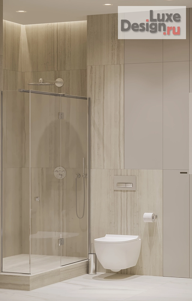 Дизайн интерьера трехкомнатной квартиры "Квартира в ЖК Новый Невский " (фото 19)