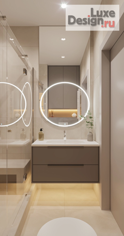 Дизайн интерьера трехкомнатной квартиры "Квартира в ЖК Цивилизация на Неве" (фото 21)