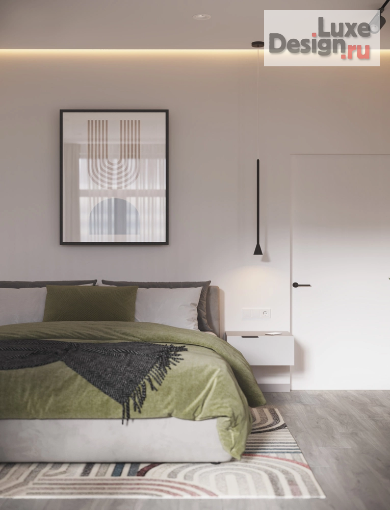 Дизайн интерьера трехкомнатной квартиры "Квартира в ЖК Новый Невский " (фото 4)