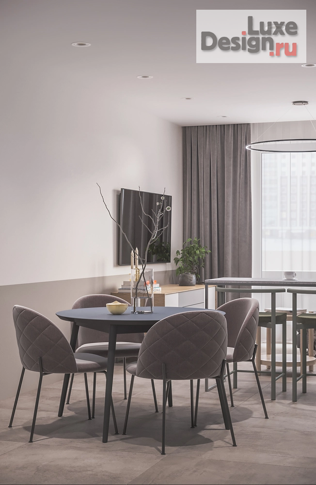 Дизайн интерьера однокомнатной квартиры "Квартира в ЖК Триумф Парк" (фото 7)