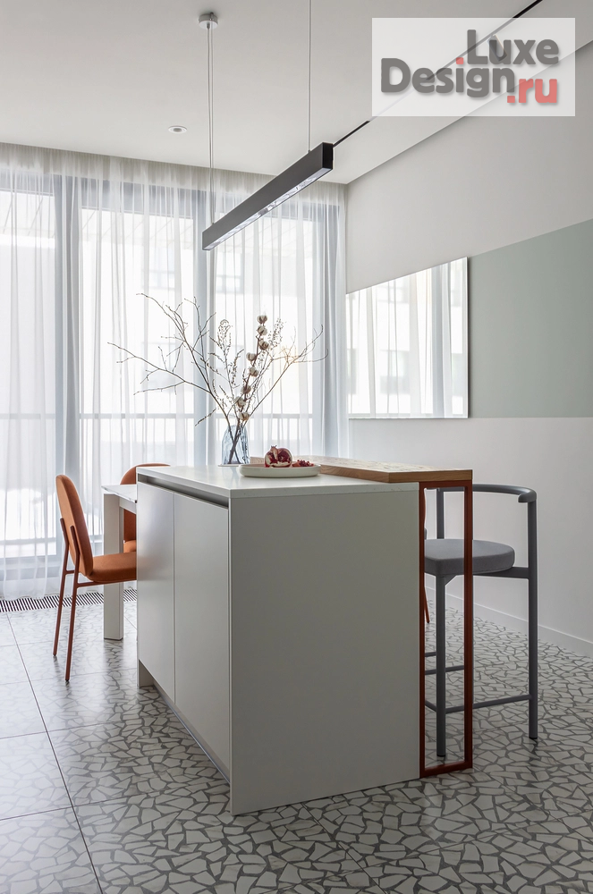 Дизайн интерьера апартаментов "Апартаменты в Охта Парке" (фото 13)