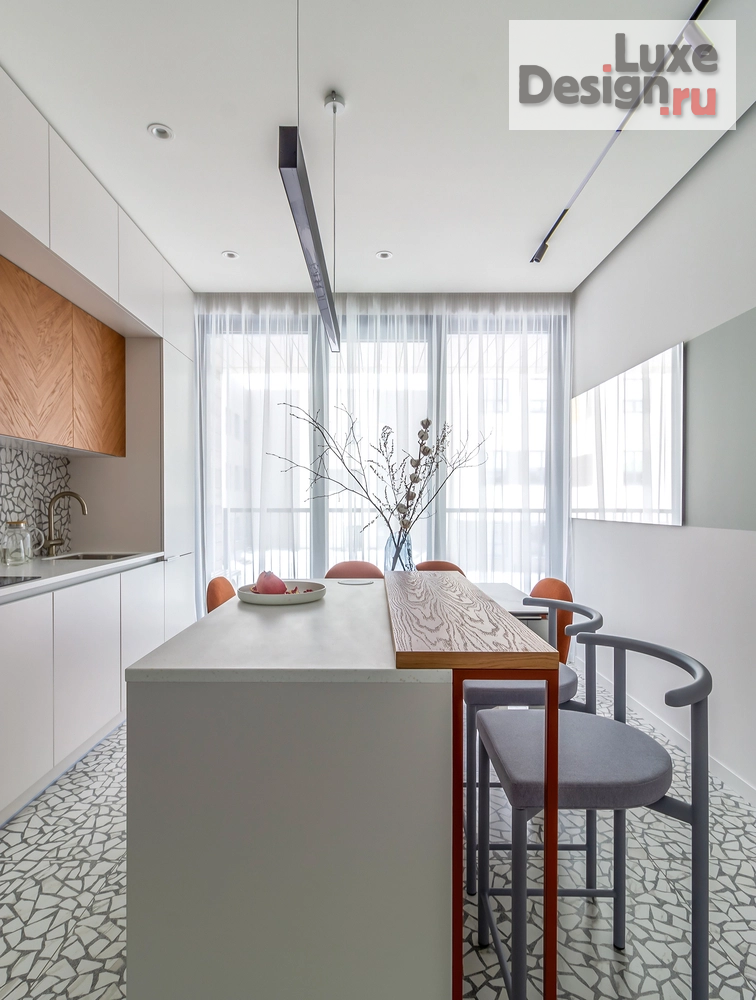 Дизайн интерьера апартаментов "Апартаменты в Охта Парке" (фото 17)