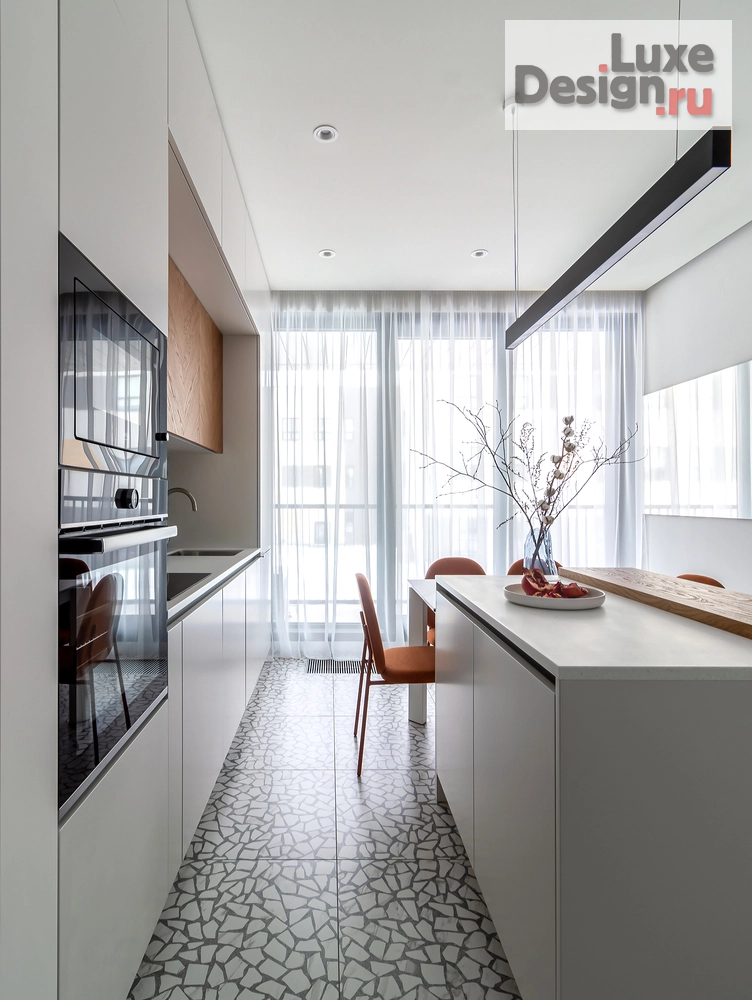 Дизайн интерьера апартаментов "Апартаменты в Охта Парке" (фото 18)