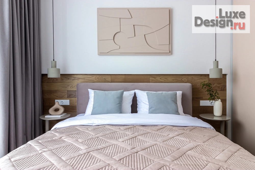 Дизайн интерьера апартаментов "Апартаменты в Охта Парке" (фото 1)