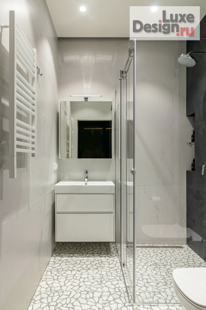 Дизайн интерьера апартаментов "Апартаменты в Охта Парке" (фото 29)