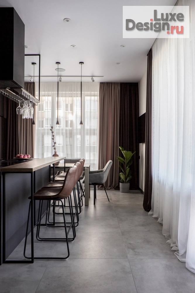 Дизайн интерьера трехкомнатной квартиры "Квартира в ЖК Москва" (фото 10)