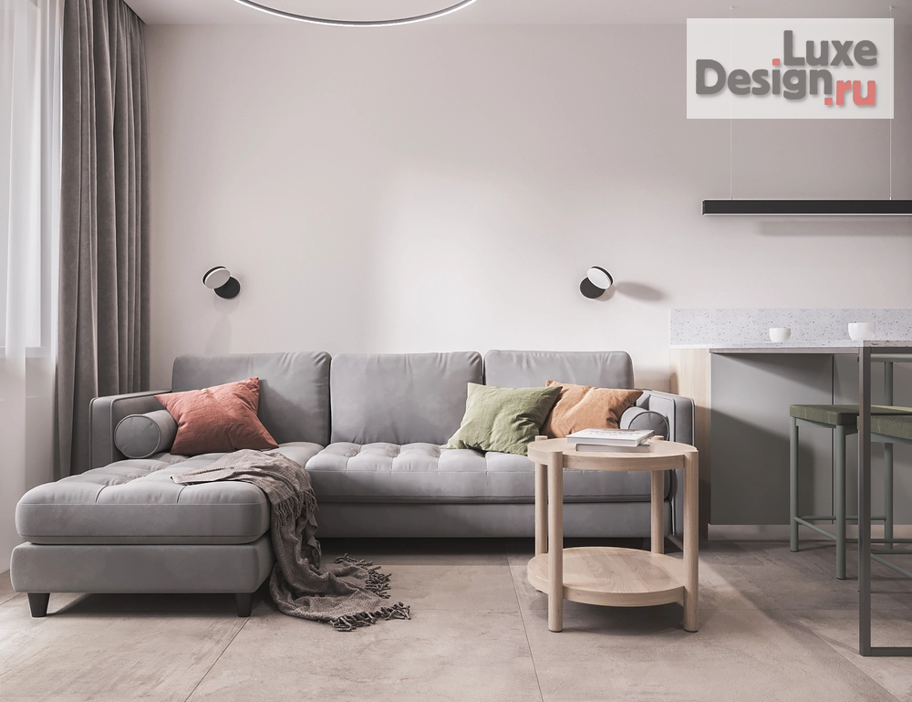 Дизайн интерьера однокомнатной квартиры "Квартира в ЖК Триумф Парк" (фото 9)