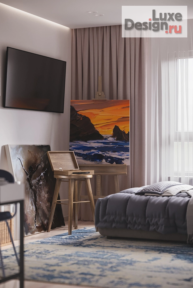 Дизайн интерьера двухкомнатной квартиры "Квартира в ЖК Принцып" (фото 8)