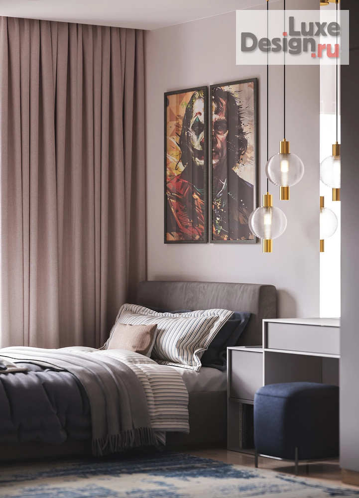 Дизайн интерьера двухкомнатной квартиры "Квартира в ЖК Принцып" (фото 9)