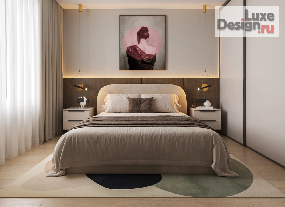 Дизайн интерьера трехкомнатной квартиры "Квартира в ЖК Цивилизация на Неве" (фото 1)