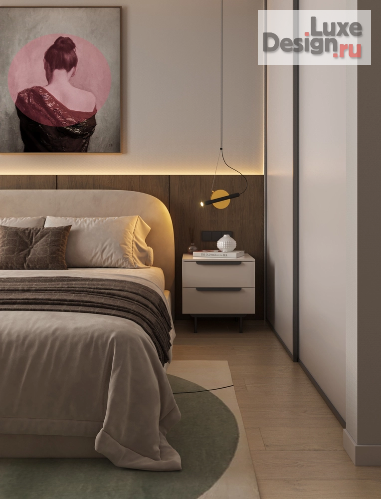 Дизайн интерьера трехкомнатной квартиры "Квартира в ЖК Цивилизация на Неве" (фото 3)