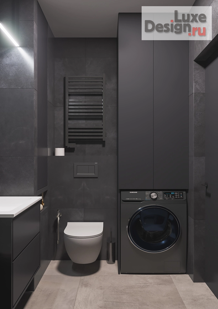 Дизайн интерьера однокомнатной квартиры "Квартира в ЖК Триумф Парк" (фото 13)