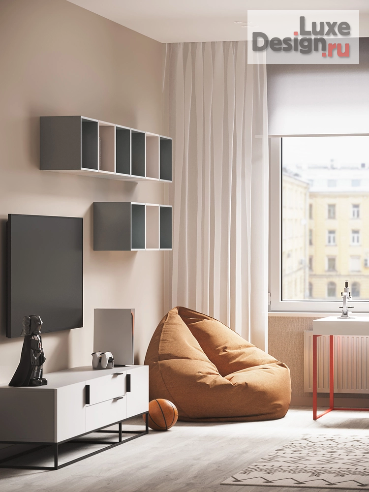 Дизайн интерьера трехкомнатной квартиры "Квартира в ЖК Новый Невский " (фото 14)