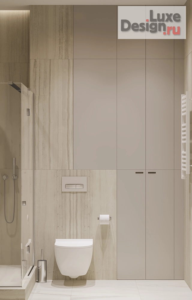 Дизайн интерьера трехкомнатной квартиры "Квартира в ЖК Новый Невский " (фото 20)