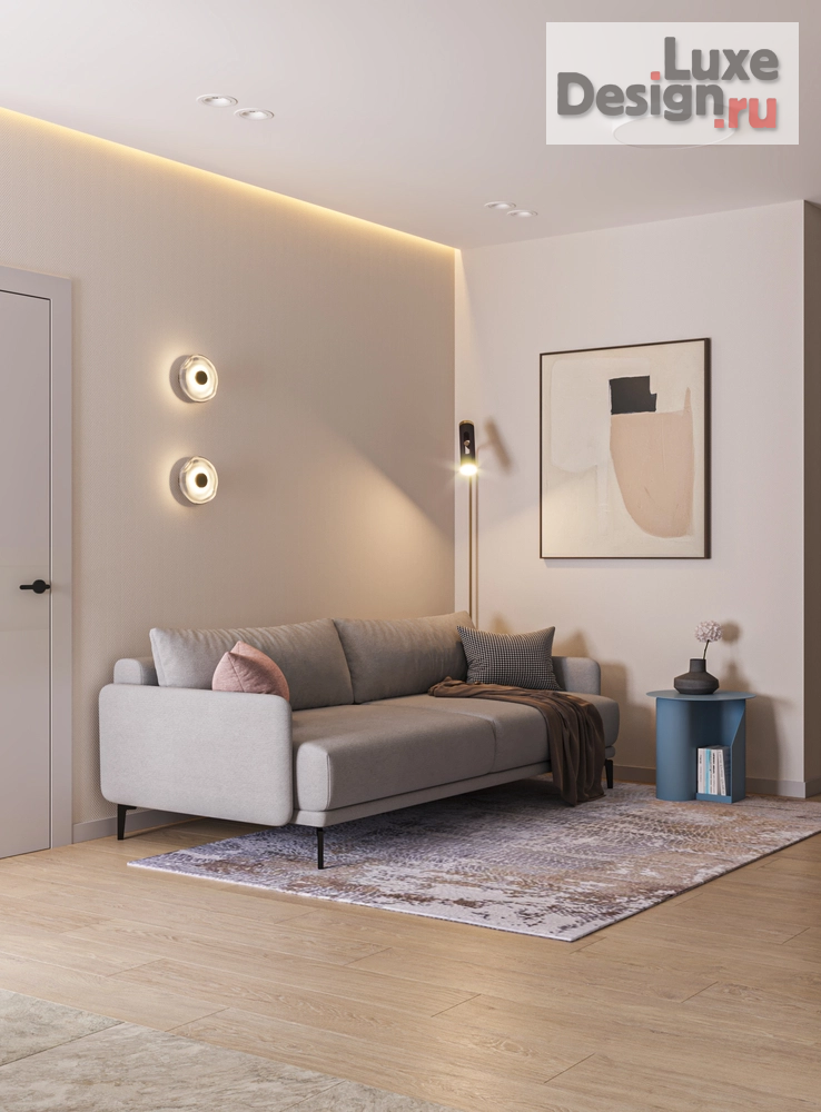 Дизайн интерьера трехкомнатной квартиры "Квартира в ЖК Цивилизация на Неве" (фото 11)