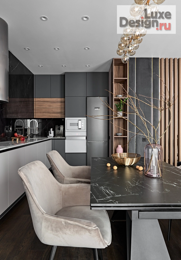 Дизайн интерьера двухкомнатной квартиры "Квартира в ЖК Ренессанс" (фото 8)