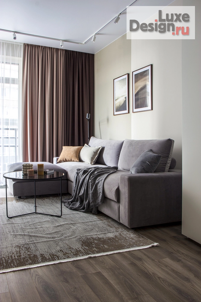 Дизайн интерьера трехкомнатной квартиры "Квартира в ЖК Москва" (фото 8)